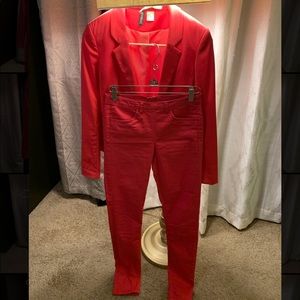 Beautiful H&M suit blazer and skinny pants